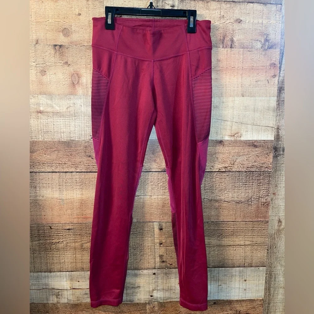 Adidas pink climalite Leggings - Picture 1 of 8